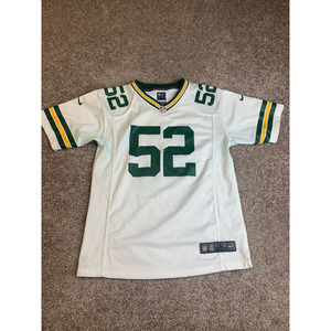 Clay Matthews Green Bay Packers Nike Mens Jersey T-Shirt White Football-NFL L